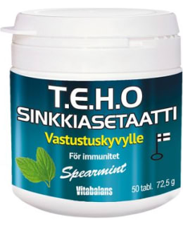 VITABALANS TEHO SPEAR 50TABL SINKKIASET. Main Image