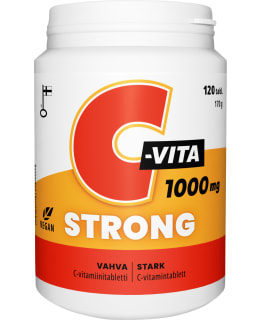 C-VITA STRONG 1000MG 120TBL. RAVINTOLISÄ Main Image