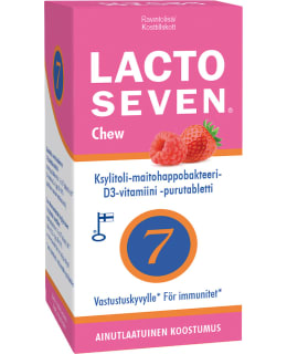 LACTO SEVEN CHEW 50TABL. RAVINTOLISÄ Main Image