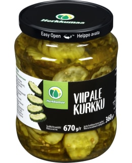 Herkkumaa 670/360g viipalekurkku Main Image