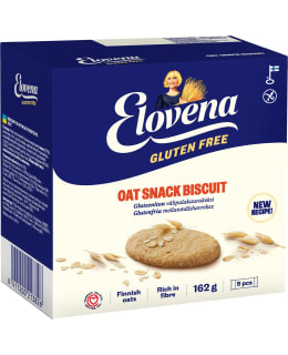 ELOVENA GTON 9X18G VÄLIPALAKAURAKEKSI Main Image