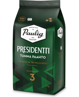 PAULIG PRESIDENTTI TUM PAAH 1KG KAHVIP Main Image