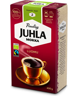 PAULIG JUHLA MOKKA LUOMU 400G KAHVI SJ Main Image