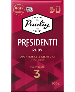 PAULIG PRES RUBY 500G SUODATINKAHVI Main Image