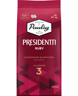 PAULIG PRESIDENTTI RUBY 400G PAPUKAHVI Main Image