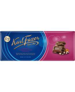 FAZER PÄHKINÄ-RUSINA 200 G SUKLAALEVY Main Image