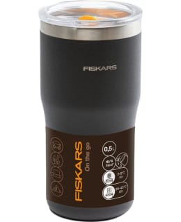 FISKARS 0,5 L MUSTA TERMOSMUKI Main Image