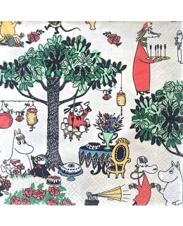 MOOMIN PUUTARHAKUTSUT 33CM LAUTASLIINA Main Image