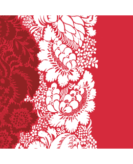 MARIMEKKO ANANAS PUN 24CM LAUTASLIINA Main Image