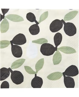 MARIMEKKO OMPPO MUSTA VIHREÄ LL 24CM Main Image
