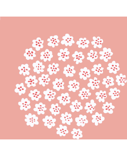 MARIMEKKO PUKETTI ROOSA 33CM LAUTASLIINA Main Image