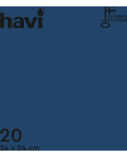 HAVI TUMMANSIN 20KPL 24CM LAUTASLIINA Main Image