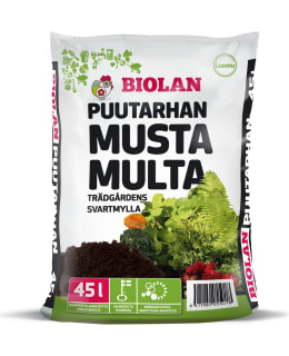 BIOLAN 45l PUUTARHAN MUSTA MULTA Main Image