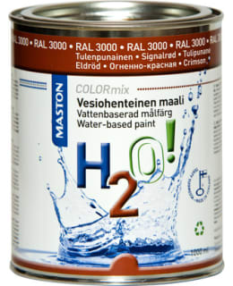 MASTON H2O 1L RAL3000 PUNAINEN Main Image