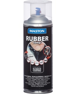 RUBBERCOMP MUSTA PUOLIKIILTÄVÄ 400ML Main Image