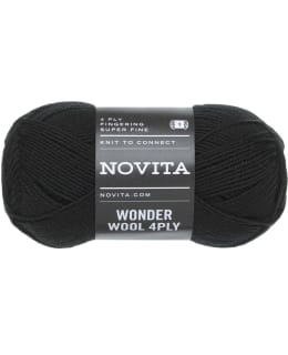 NOVITA WONDER WOOL 4PLY 50G 0901/Ä LANKA Main Image