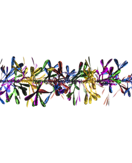 WEISTE 6138 9X200CM MONIVÄR MISTELIPUNOS Main Image