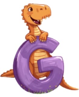 JOHAN DINOSAURUS G KIRJAINMAGNEETTI Main Image