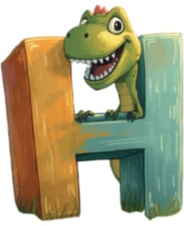 JOHAN DINOSAURUS H KIRJAINMAGNEETTI Main Image