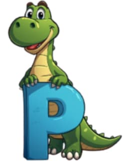 JOHAN DINOSAURUS P KIRJAINMAGNEETTI Main Image