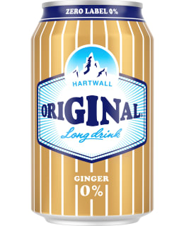 Hartwall Original Long Drink Ginger 0% 0,33 l alkoholiton lonkero Main Image