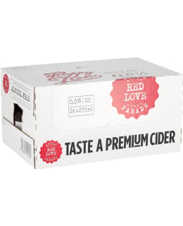 Happy Joe Red Love 0% 24x0,275l alkoholiton siideri Main Image
