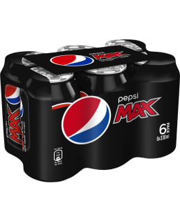 PEPSI MAX 0,33 TLK 6-PACK VIRV.JUOMA TLK Main Image