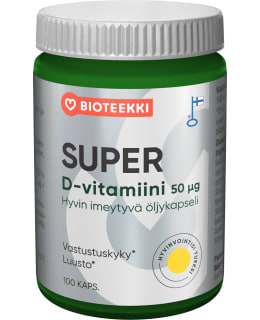 BIOTEEKKI SPR D 50UG 100KAPS RAVINTOLISÄ Main Image