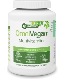 BIOTEEKKI VEGAN MULTIVITAMIN 90 TABL. Main Image