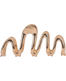 IBERO 51896 WAVE GOLD 10CM HAIR CLIP Main Image