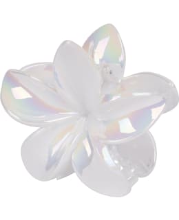 IBERO 51907 HAWAII WHITE HAIR CLIP Main Image