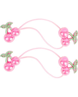 IBERO 54317 CHERRY 2PCS KIDS HAIR LOOP Main Image