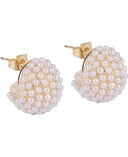 IBERO PEARL BALL EARRINGS Main Image