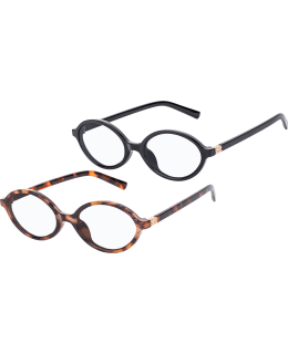IBERO 56349 OVAL BLUE LIGHT GLASSES Main Image