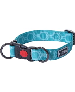 RUKKA PETS TWIST S TURQUOISE COLLAR Main Image