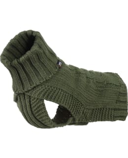 RUKKA WOOLY M OLIVE DOG KNIT Main Image