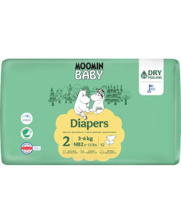 MOOMIN BABY NEWBORN 2, 3-6 KG 52PCS DIAP Main Image