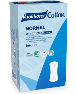 VUOKKOSET COTTON NORMAL 26 KPL PHS Main Image