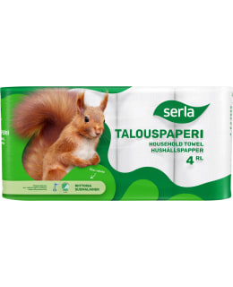 SERLA VALKOINEN 4 RL TALOUSPYYHE Main Image