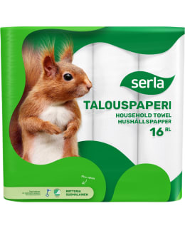 SERLA VALKOINEN 16 RL TALOUSPYYHE Main Image