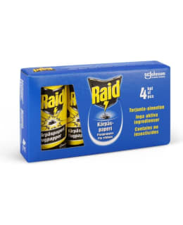 RAID KÄRPÄSPAPERI 4kpl Main Image