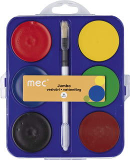 M.E.C 6-VÄRIN JUMBO VESIVÄRIT Main Image