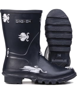 NOKIAN PRINT SWANS RUBBER BOOT DBLUE 36 Main Image