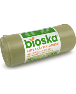 BIOSKA 15 KPL/RLL KUIVAKÄYMÄLÄPUSSI Main Image