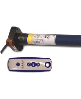 Start the awning motor with the remote control Main Image