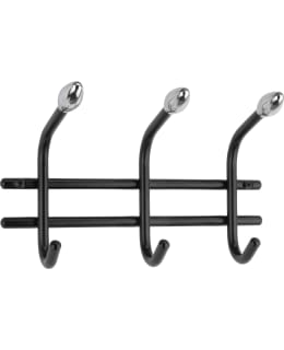 PISLA 1227-3 MUSTA KROMI VAATENAULAKKO Main Image