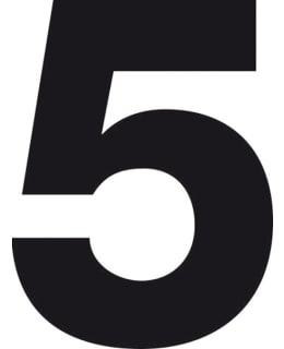 PISLA 8CM MUSTA NUMEROTARRA 5 Main Image