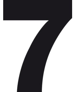 PISLA 8CM MUSTA NUMEROTARRA 7 Main Image