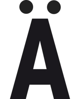 PISLA 8CM MUSTA KIRJAINTARRA A/Ä Main Image