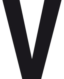 PISLA 8CM MUSTA KIRJAINTARRA V Main Image